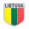 Metalinis ženkliukas Lietuva su Lietuvos vėliava